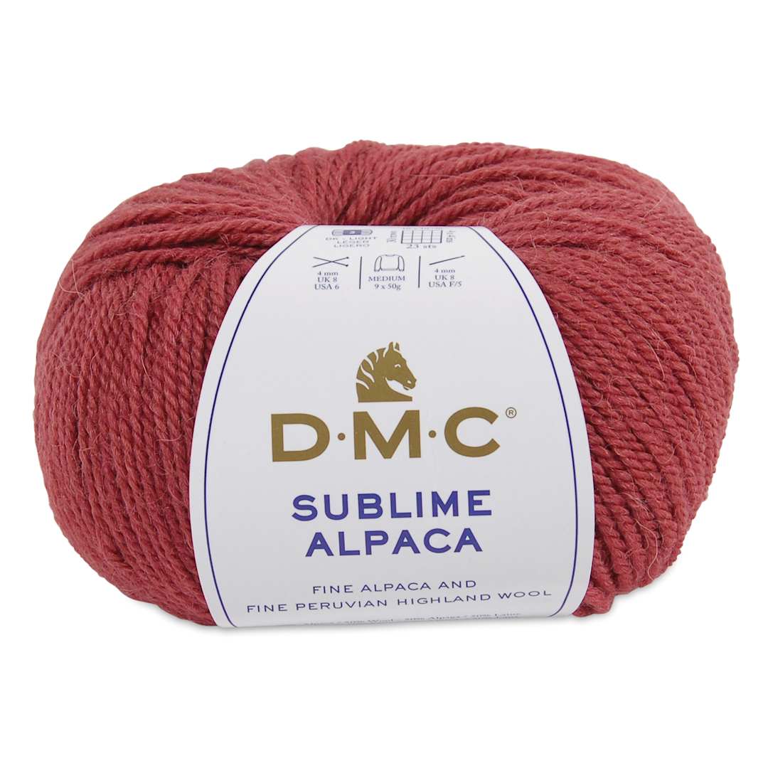 Open in modal - DMC Sublime Alpaca Yarn - 512 Red, 126 yards