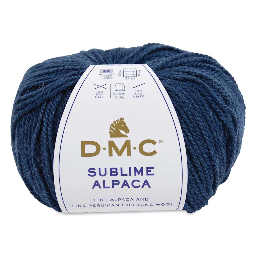 Open in modal - DMC Sublime Alpaca Yarn - 711 Blue, 126 yards