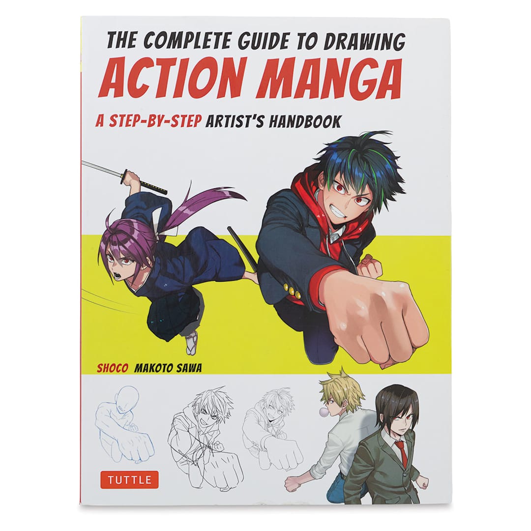 Open in modal - The Complete Guide to Drawing Action Manga - Front cover of Book
