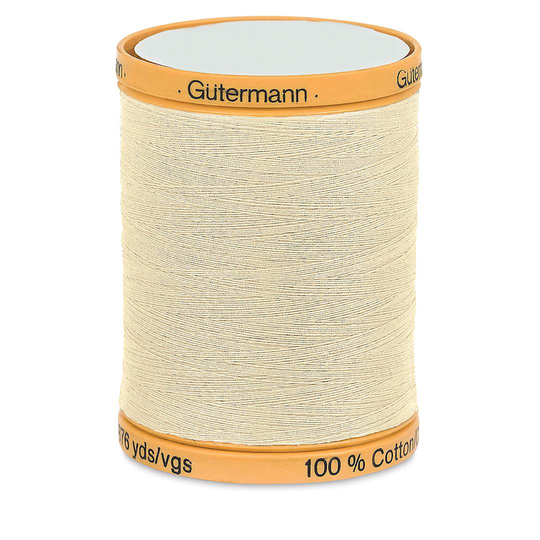Open in modal - Gutermann Cotton Thread - Vanilla Cream, 876 yd Spool