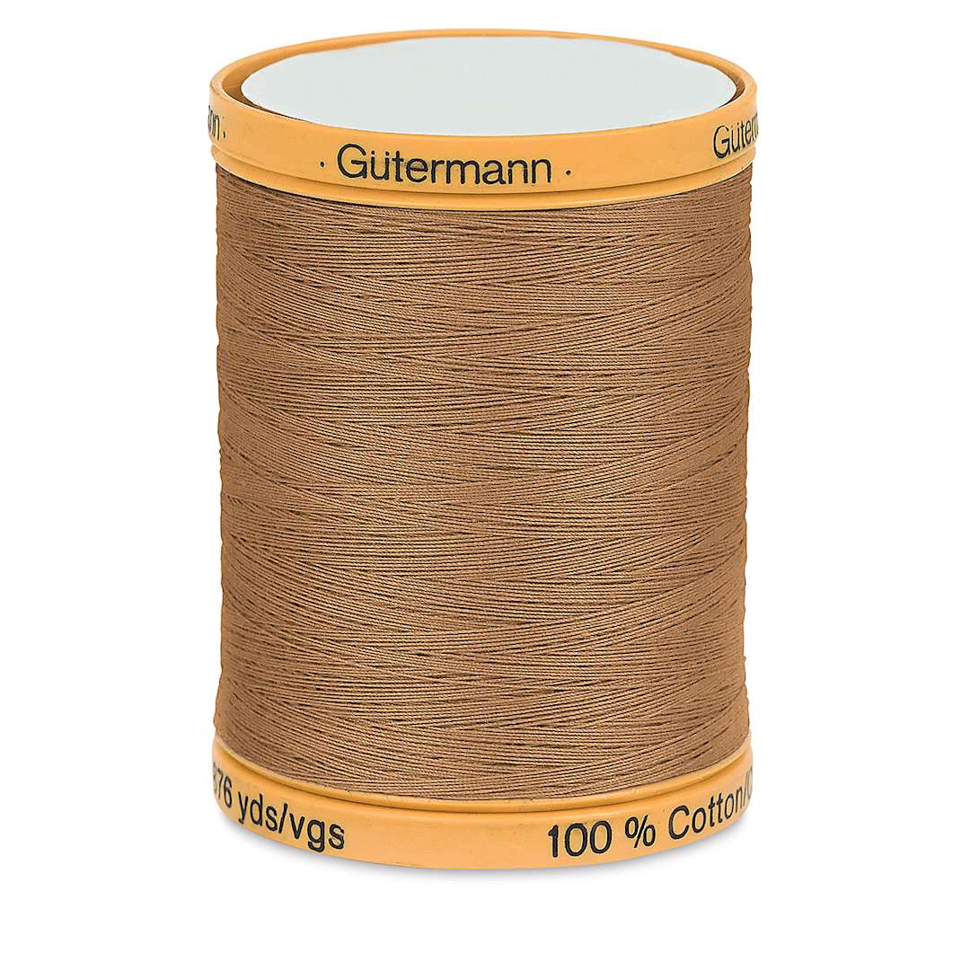 Open in modal - Gutermann Cotton Thread - Oak Tan, 876 yd Spool