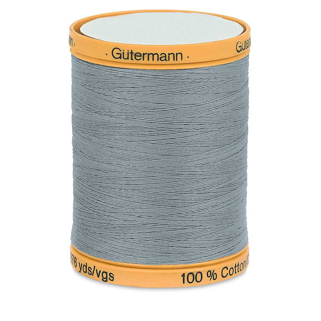 Open in modal - Gutermann Cotton Thread - Iron Gray, 876 yd Spool