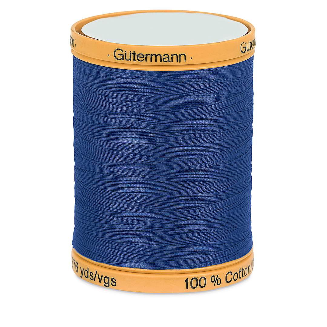 Open in modal - Gutermann Cotton Thread - Royal Blue, 876 yd Spool