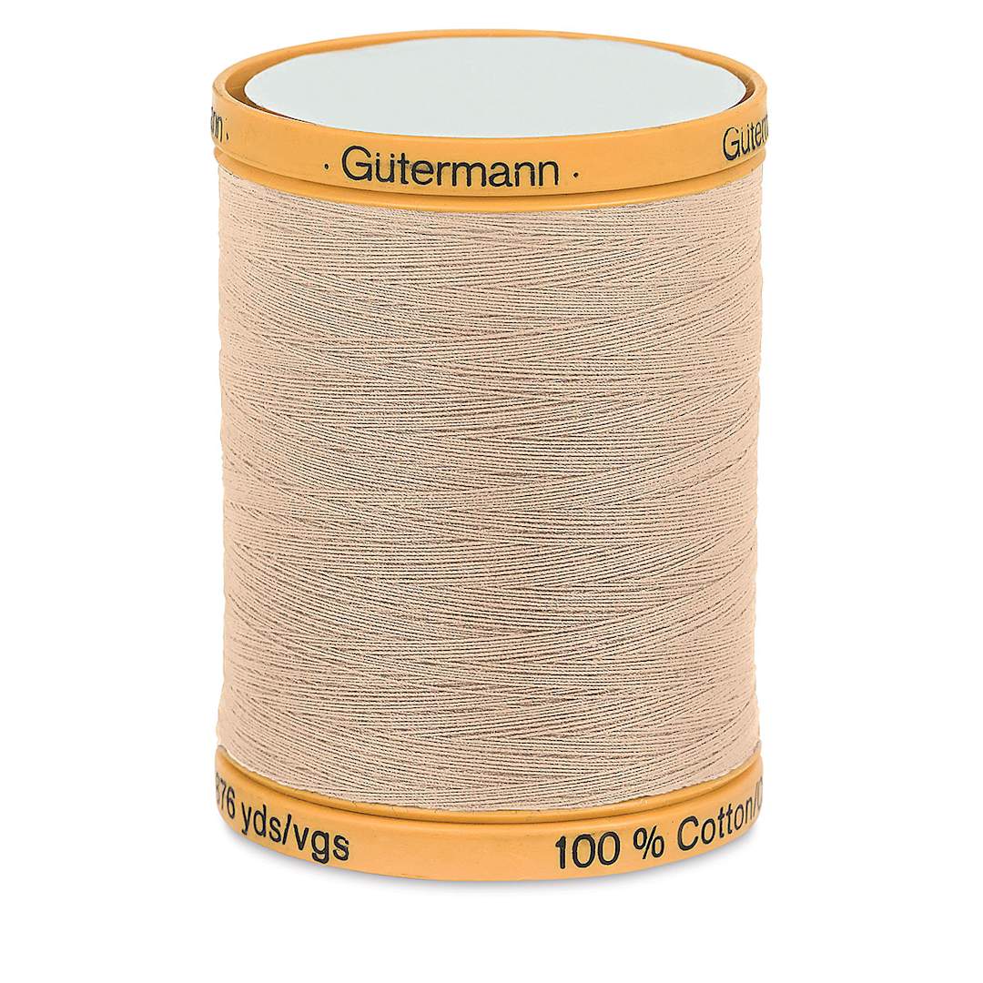 Open in modal - Gutermann Cotton Thread - Taupe, 876 yd Spool