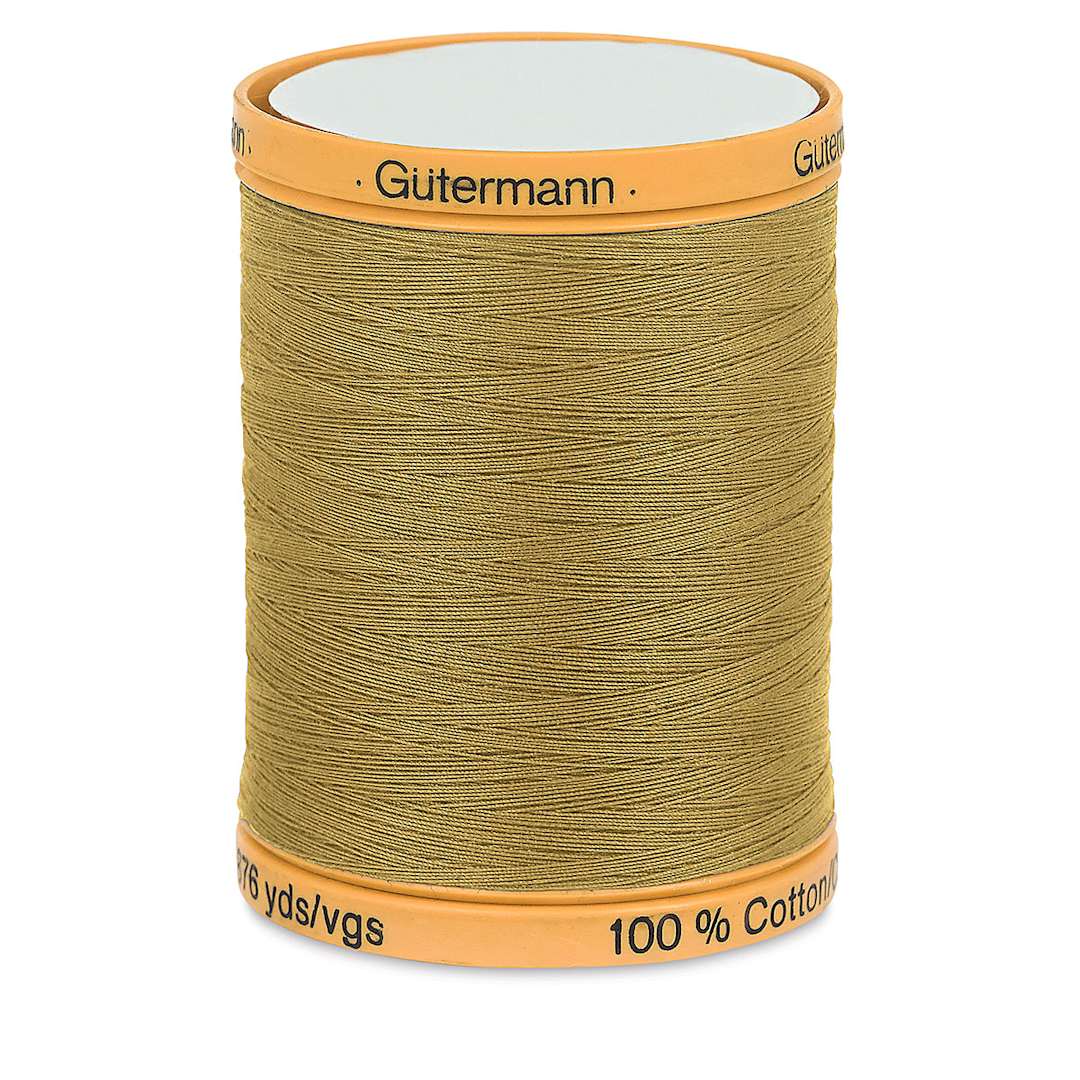 Open in modal - Gutermann Cotton Thread - Gold, 876 yd Spool