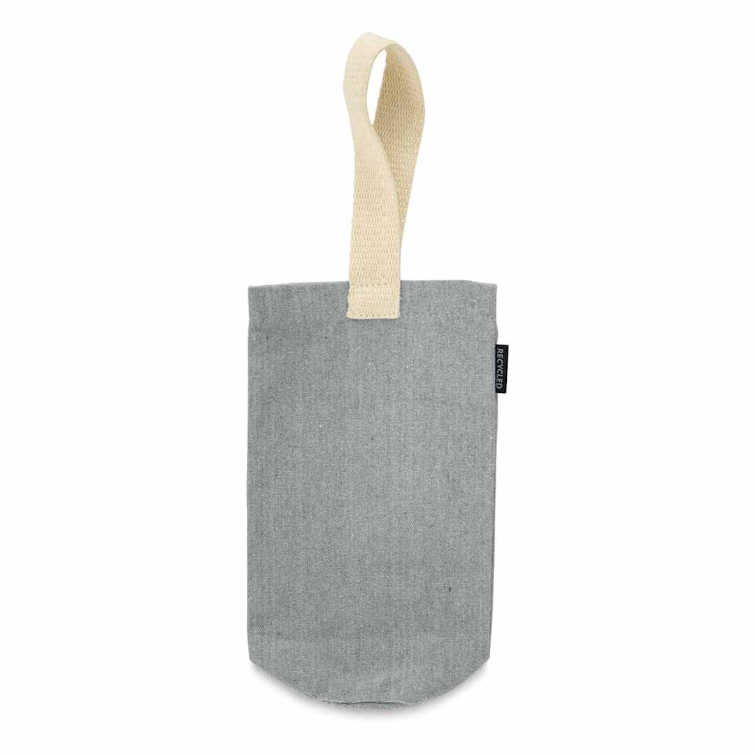 Open in modal - Harvest Import Recycled Canvas Bottle Carrier Tote - Empty Tote shown flat