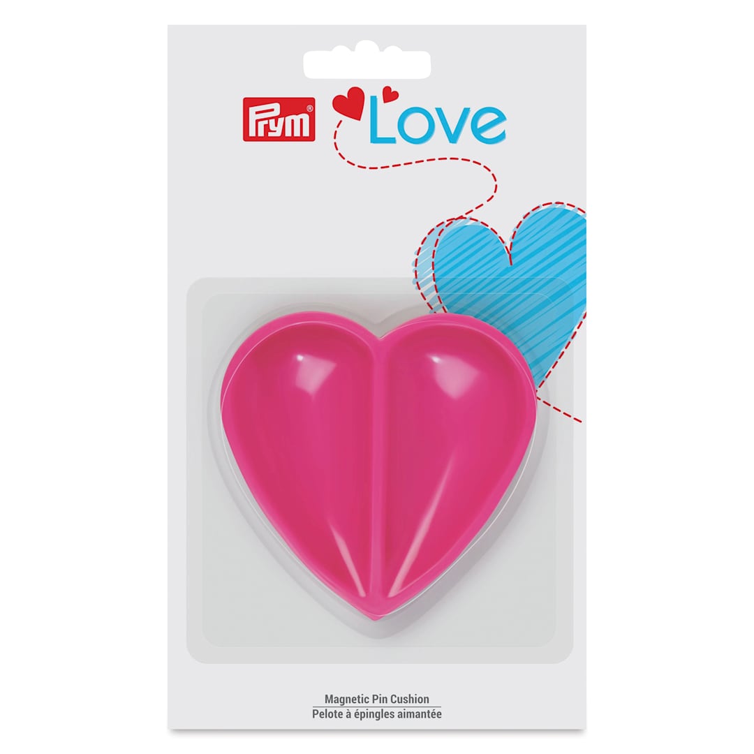 Open in modal -  Prym Love Magnetic Pin Cushion Dish - Heart (In packaging)