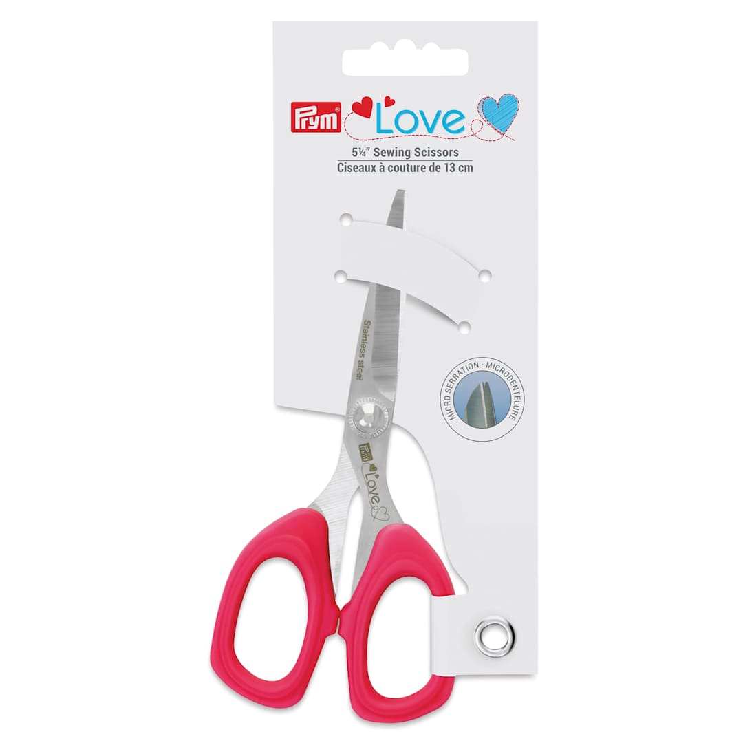 Open in modal - Prym Love Sewing Scissors (In package)