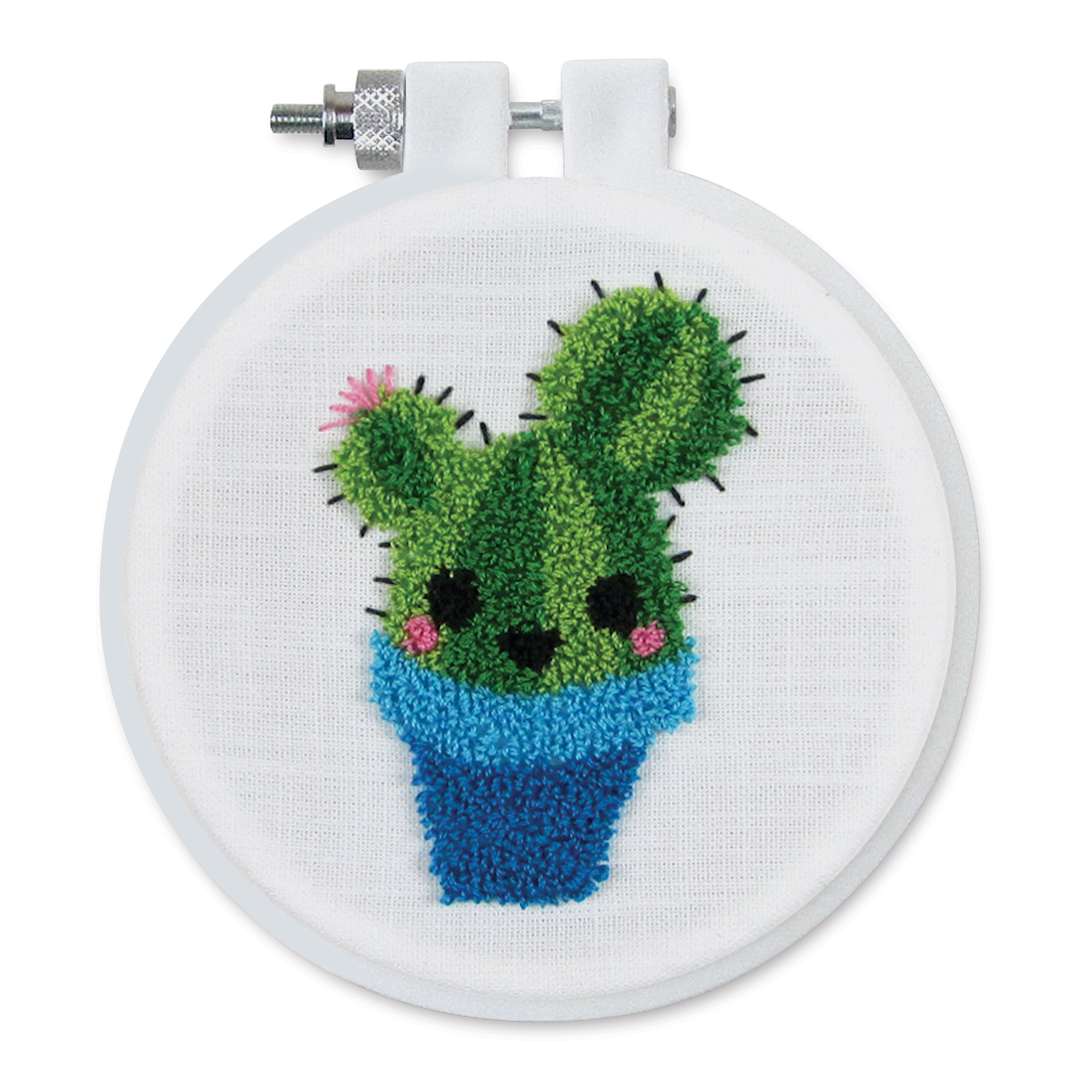 Open in modal - Design Works Punch Needle Kit - Cactus