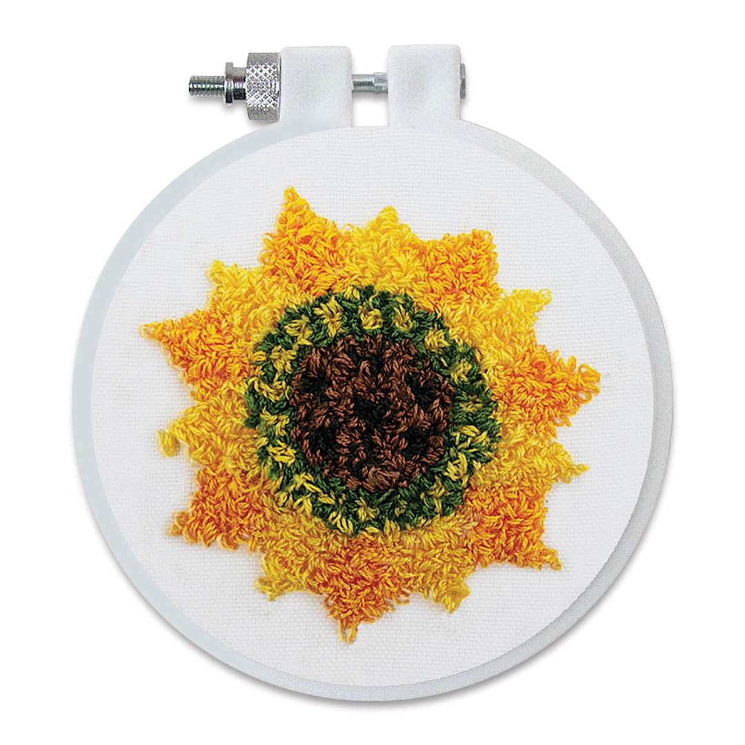 Open in modal - Design Works Punch Needle Kit - Sunflower