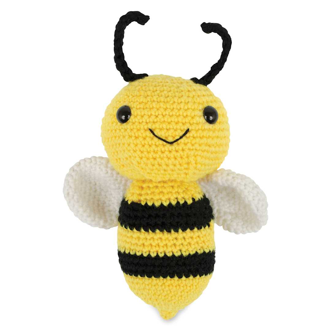 Open in modal - Needle Creations Crochet Kit - Bee V2 finished project