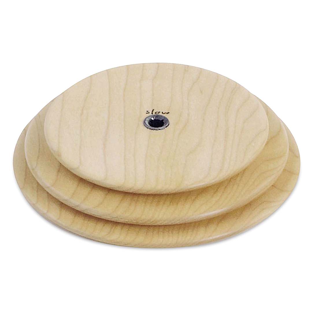 Open in modal - Schacht Spinning Wheel Whorl - Slow Speed