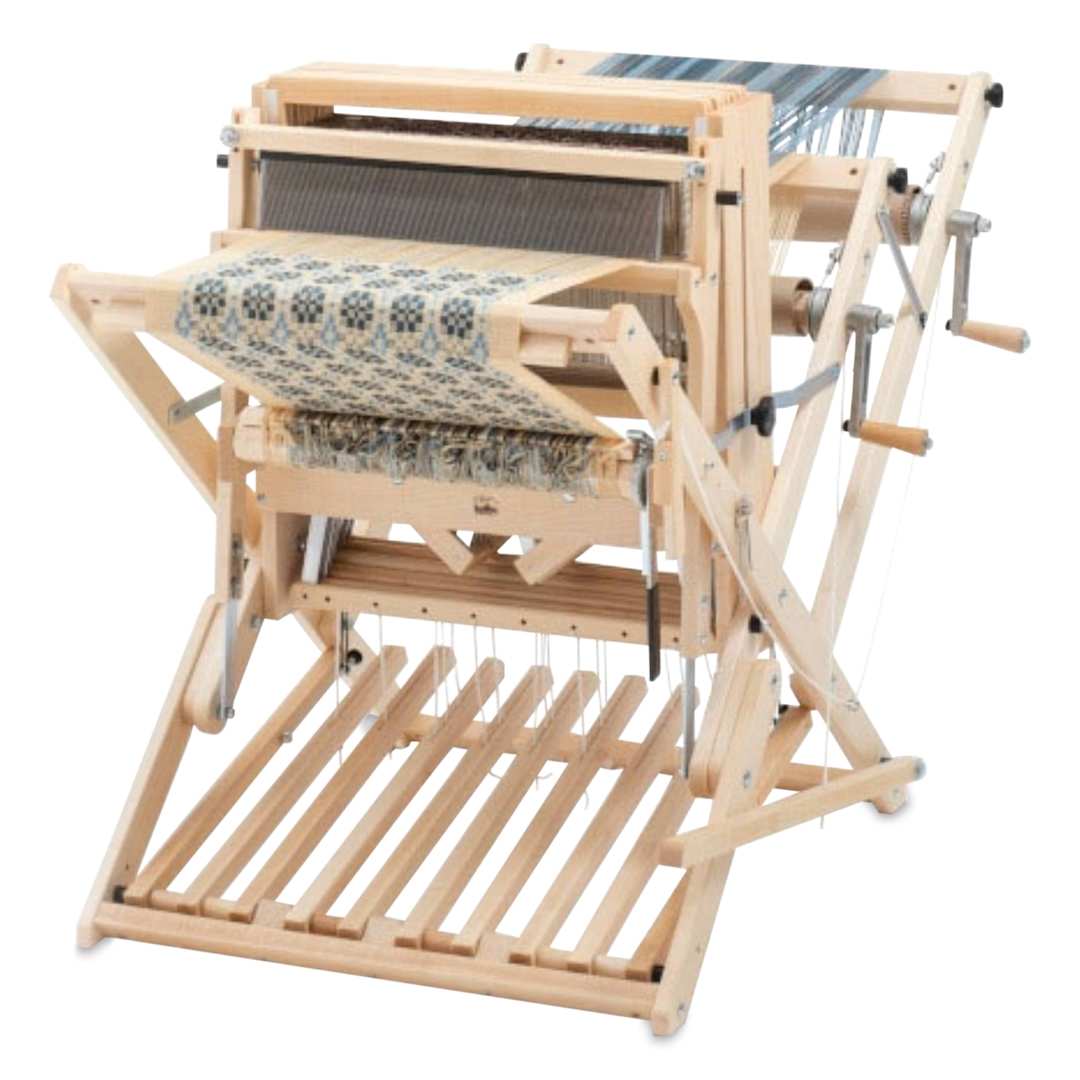 Open in modal - Schacht Wolf Loom Double Back Beam, front (Loom not included)