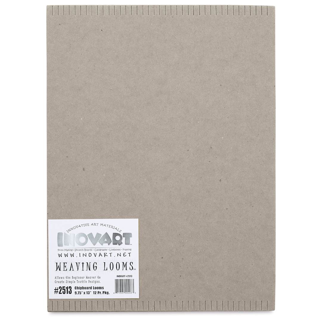 Open in modal - Inovart Chipboard Weaving Looms - 9-3/4" x 13", Pkg of 12