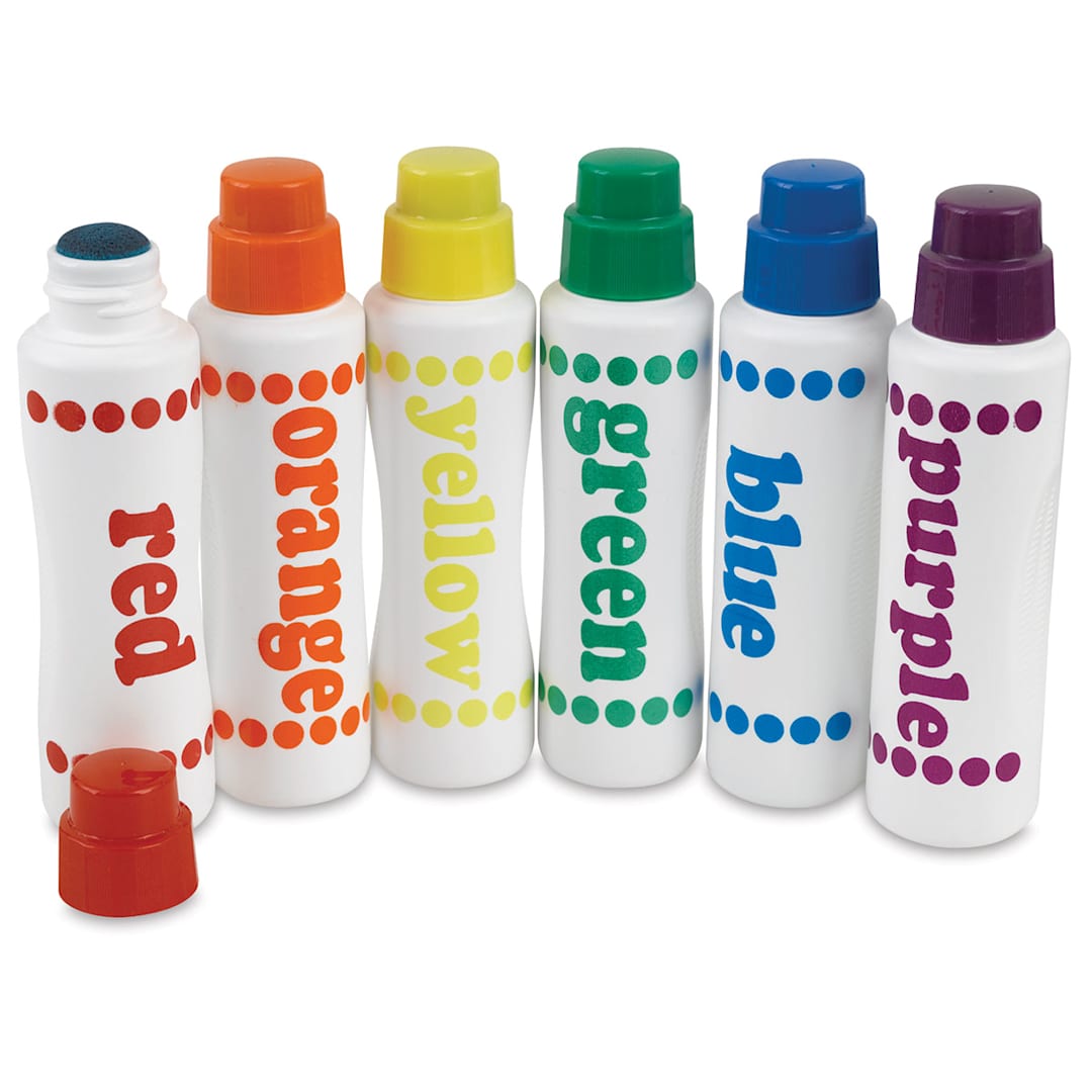 Open in modal - Do-a-Dot Art Markers - Rainbow, Set of 6