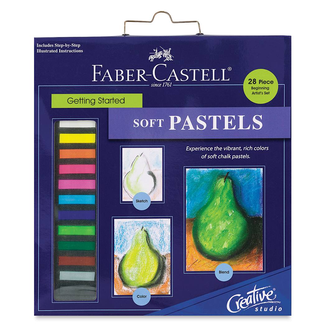 Open in modal - Faber-Castell Creative Studio Getting Started Soft Pastel Set