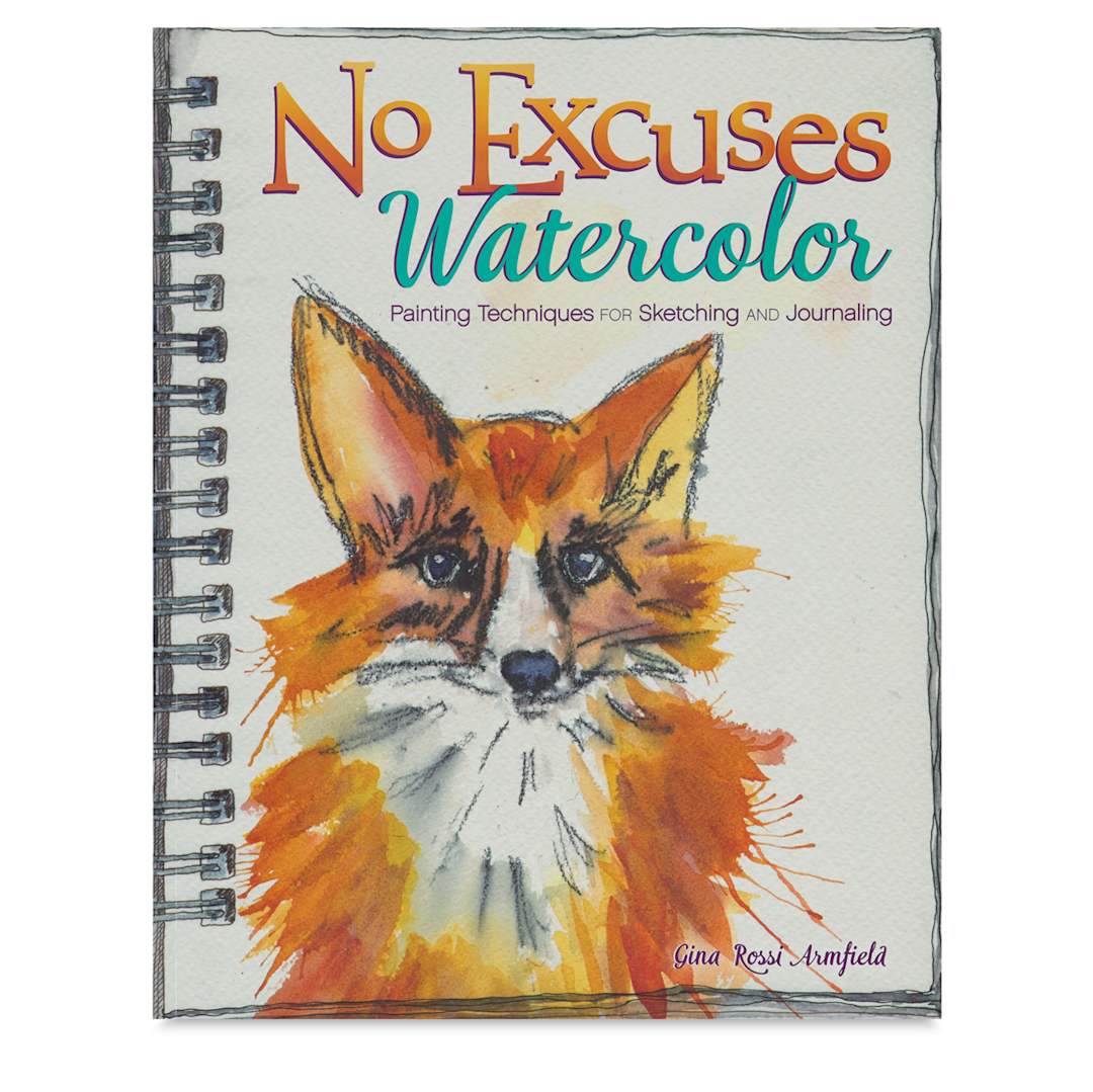 Open in modal - No Excuses Watercolor - Front cover of Book
