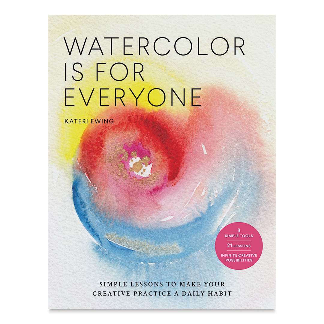 Open in modal - Watercolor Is for Everyone, Book Cover