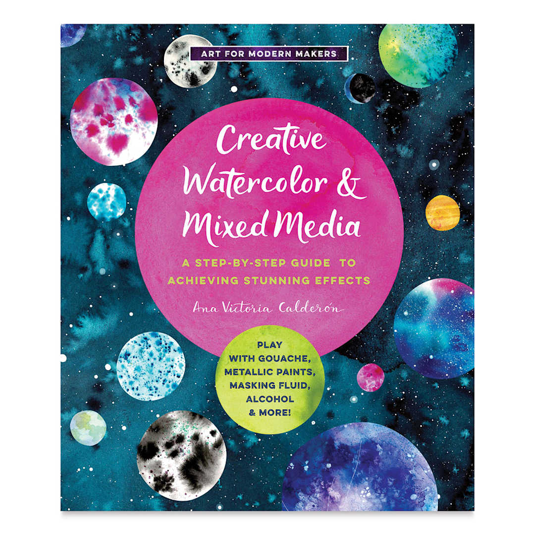 Open in modal - Creative Watercolor & Mixed Media, Cover