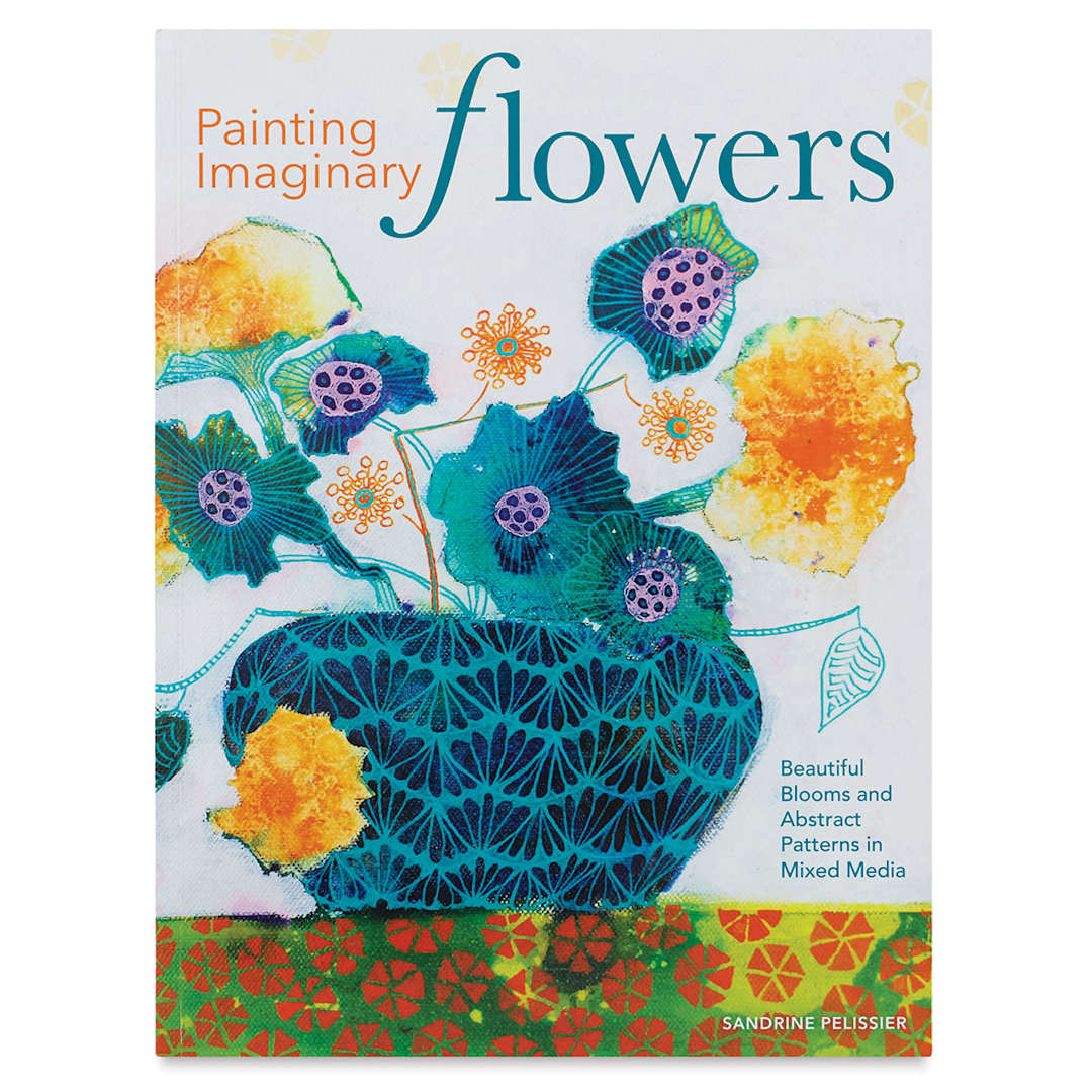 Open in modal - Painting Imaginary Flowers - Front cover of Book
