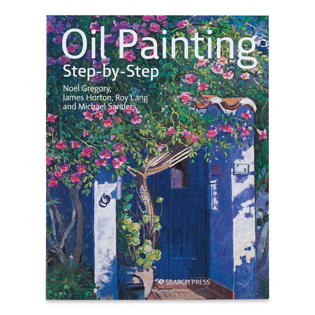 Open in modal - Oil Painting Step-By-Step - Front of Book Cover