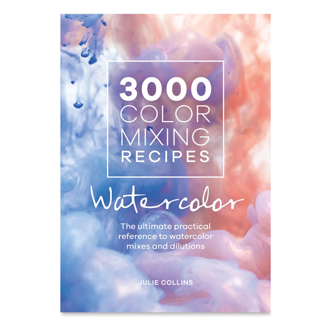 Open in modal - 3000 Color Mixing Recipes: Watercolor -Book Cover