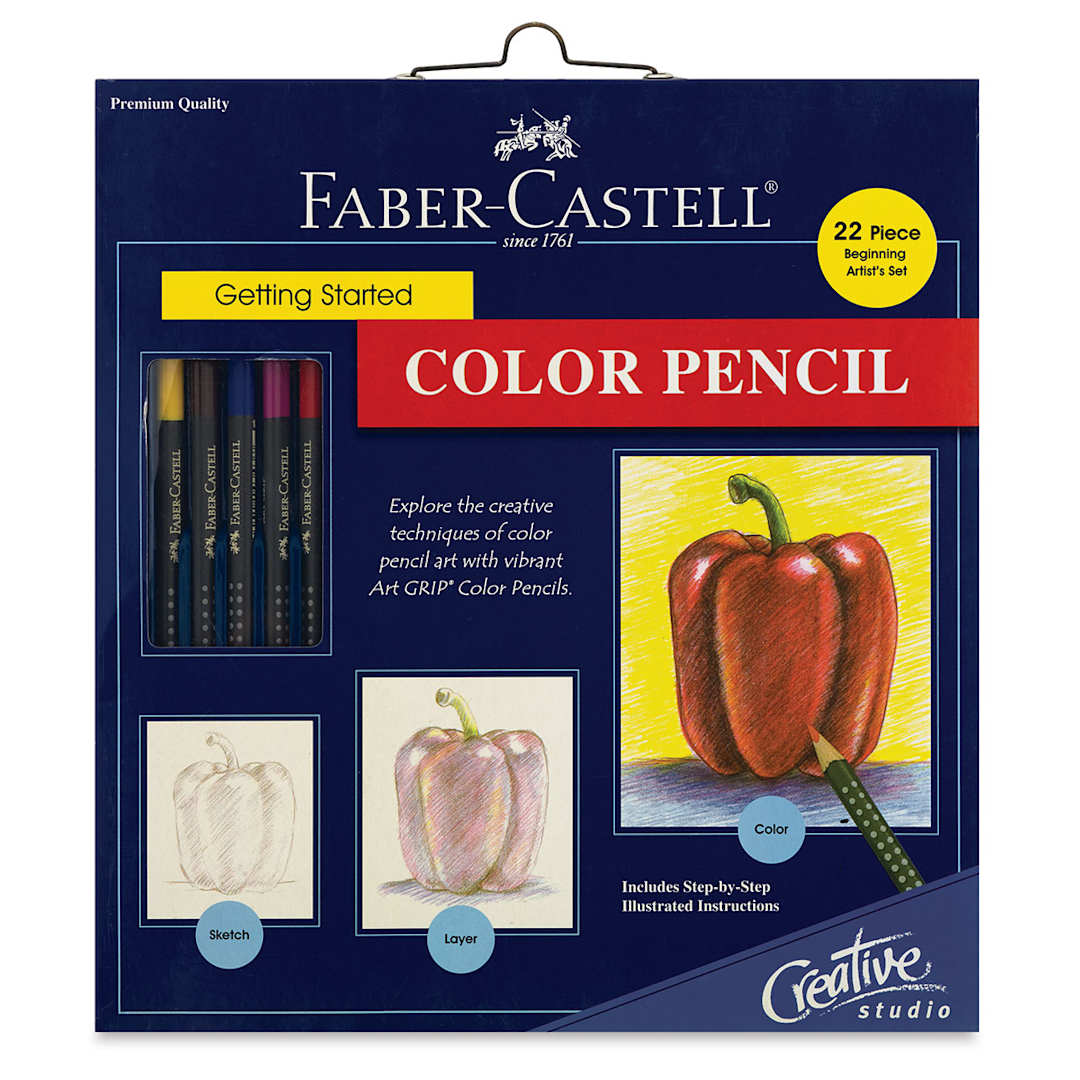 Open in modal - Faber-Castell Creative Studio Getting Started Colored Pencil Set