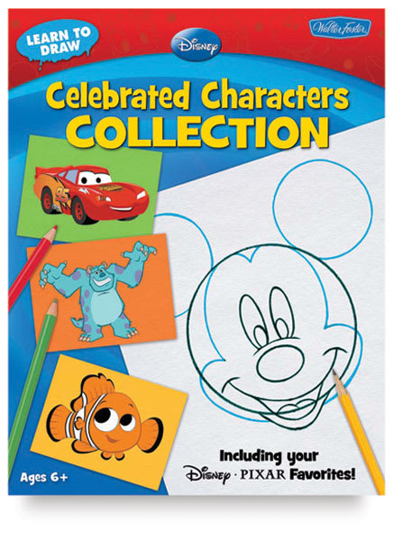 Open in modal - Learn to Draw Disney: Celebrated Characters Collection - Front Cover of Book