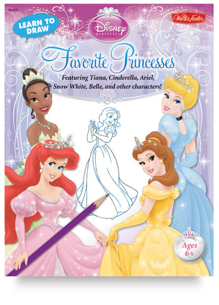 Open in modal - Learn to Draw Disney: Favorite Princesses - Front cover of Book