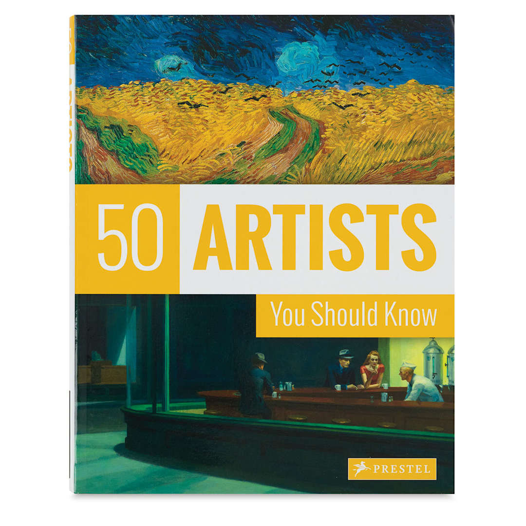 Open in modal - 50 Artists You Should Know - Front cover of Book
