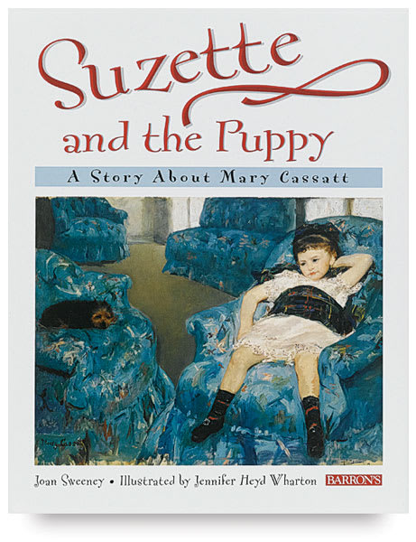 Open in modal - Cassatt: Suzette and the Puppy
