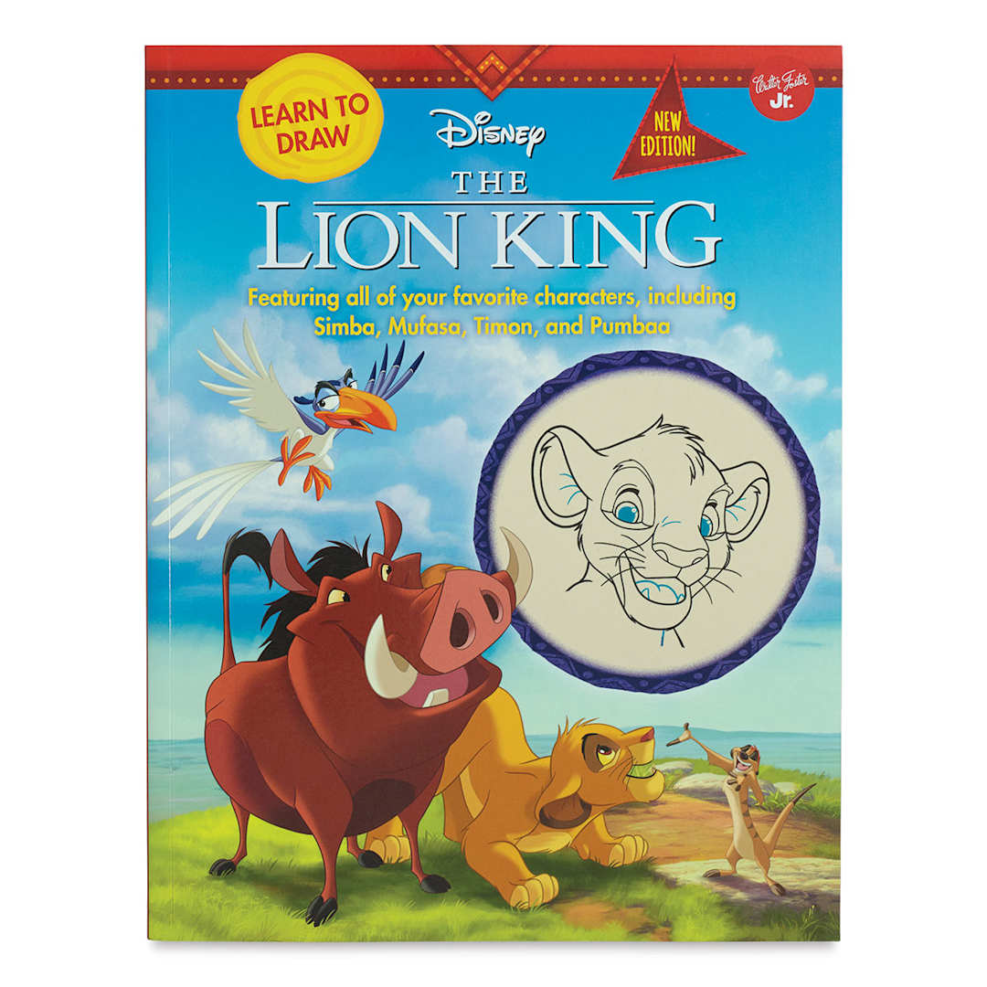 Open in modal - Learn to Draw Disney: The Lion King - Front cover of Book
