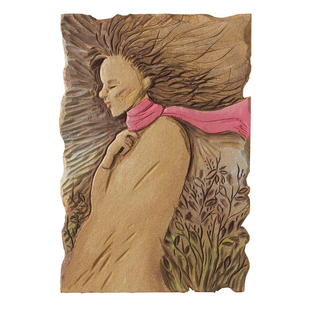 Open in modal - bas relief paintings