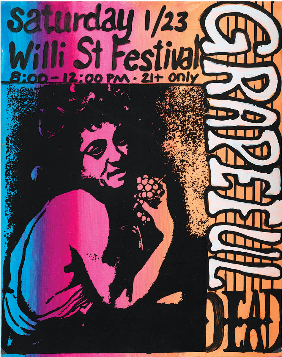 Open in modal - Screen-Printed-Band-Posters