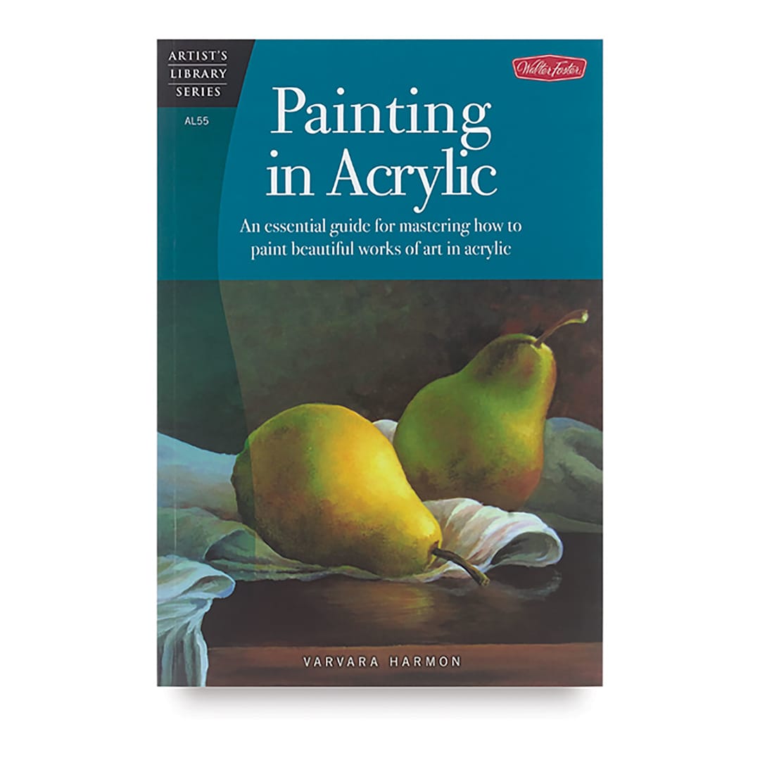 Open in modal - Painting in Acrylic - Front cover of book
