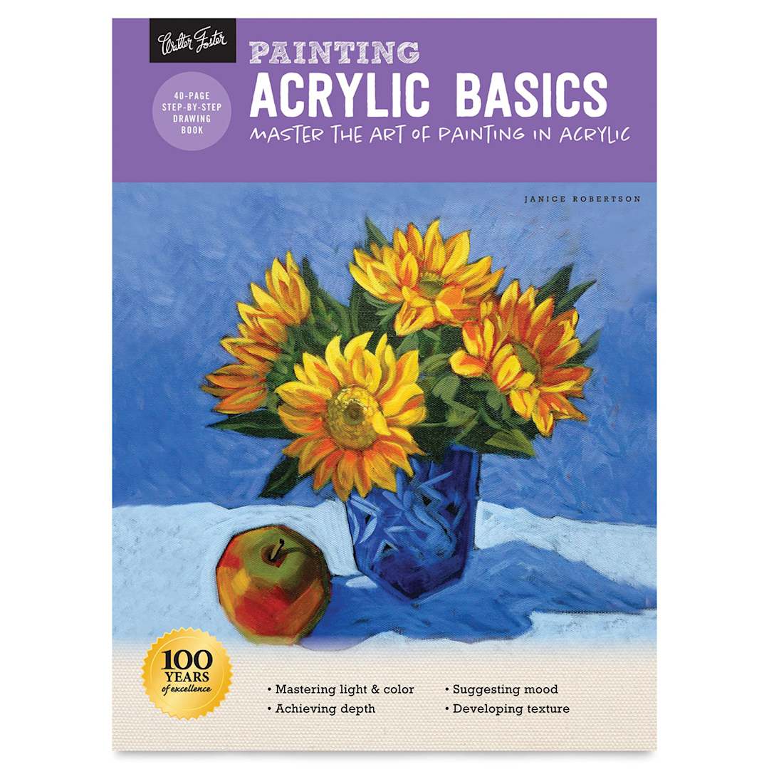 Open in modal - Painting: Acrylic Basics, Book Cover