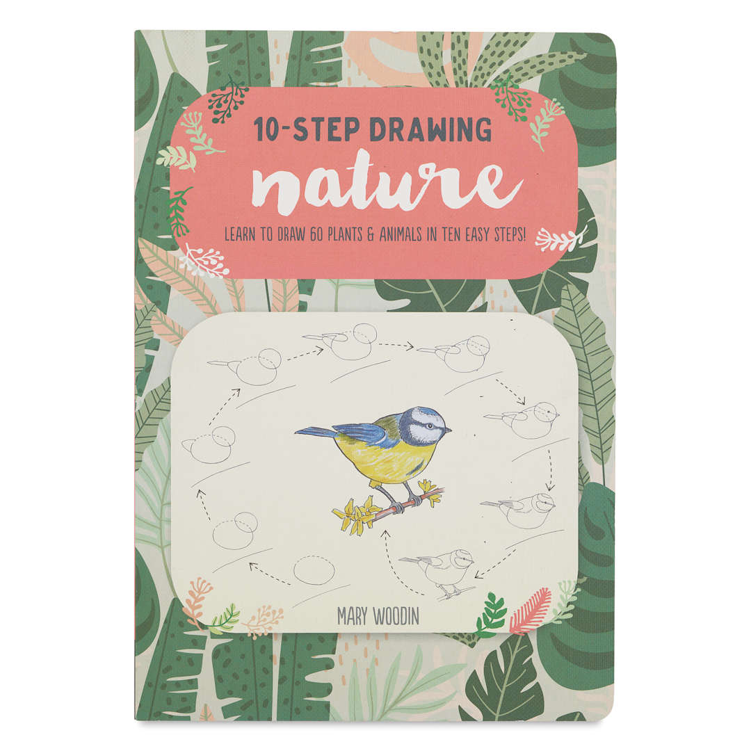 Open in modal - Walter Foster Ten-Step Drawing Book - Nature, front cover