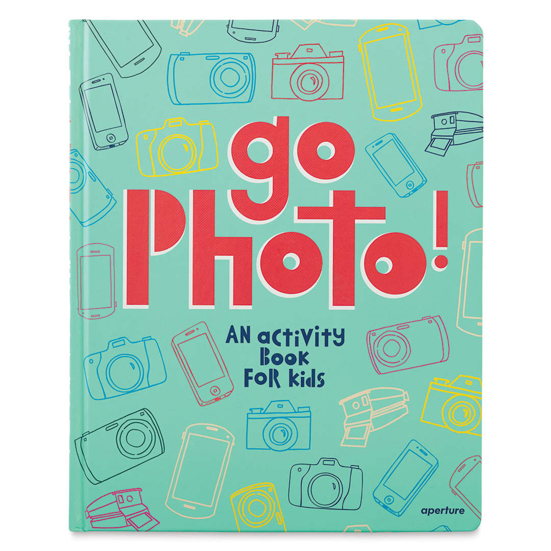 Open in modal - Go Photo! An Activity Book For Kids - Front cover of Book
