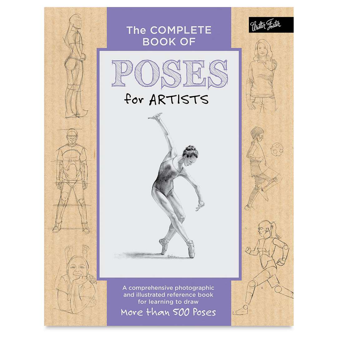 Open in modal - The Complete Book of Poses for Artists - Front cover of Book
