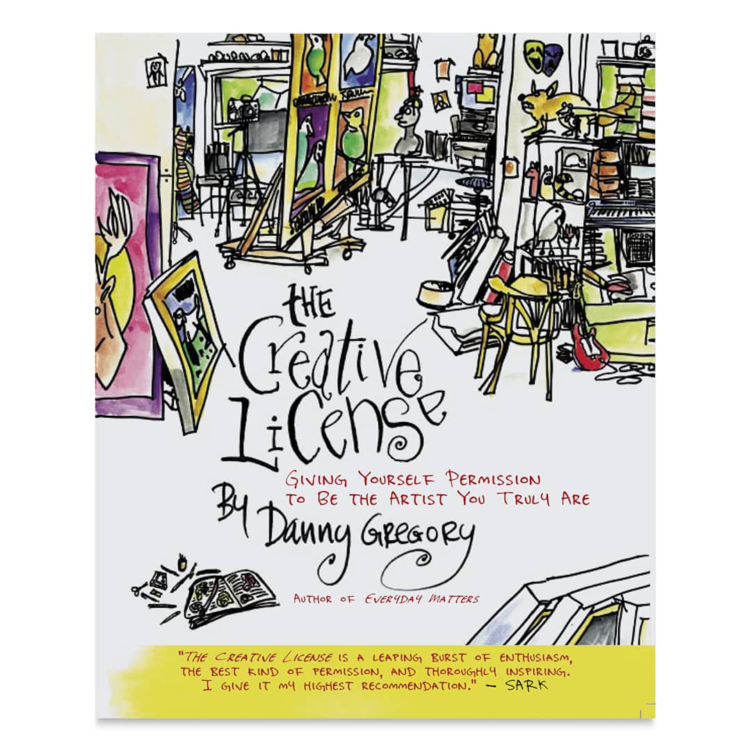 Open in modal - The Creative License, book cover