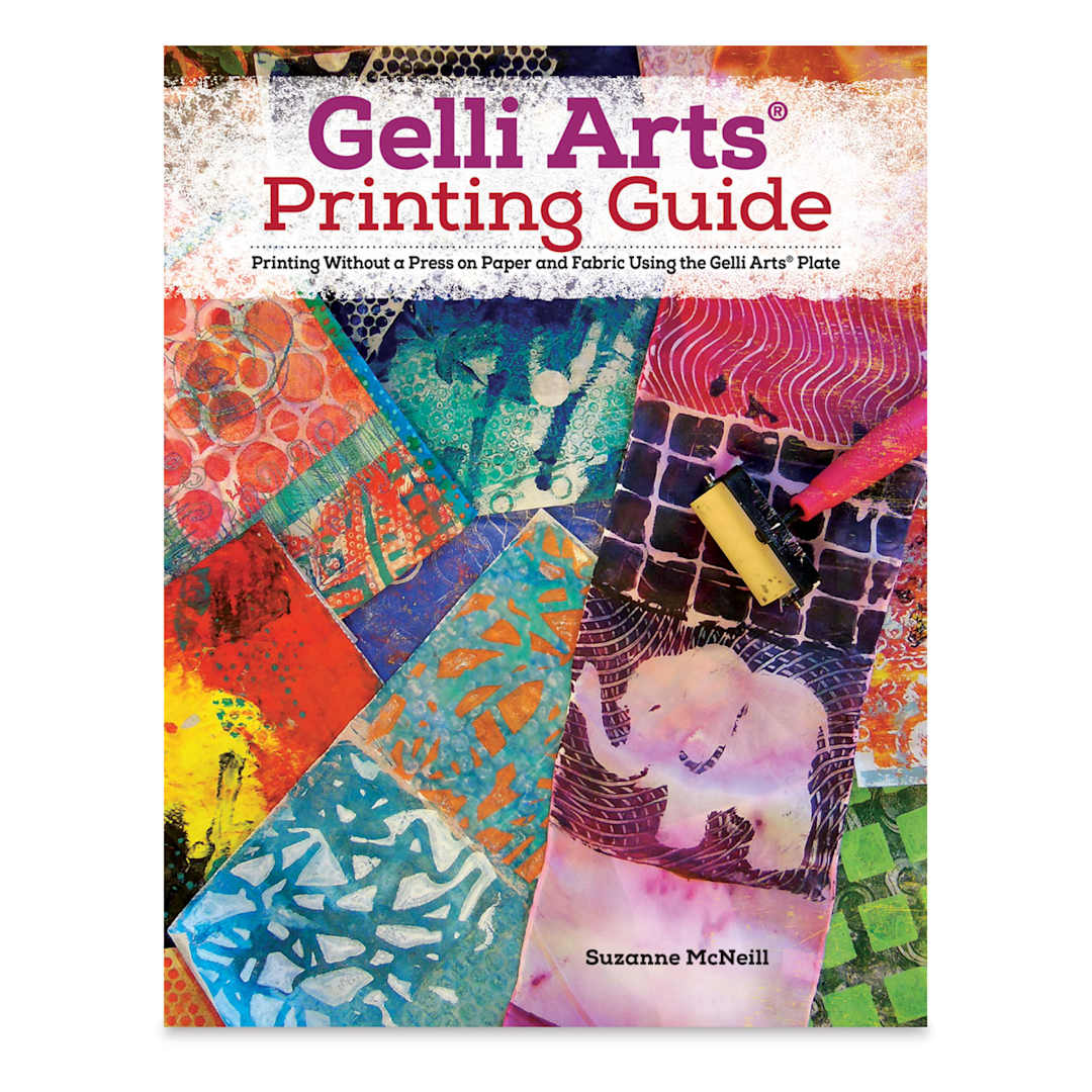 Open in modal - Gelli Arts Printing Guide (Book Cover)