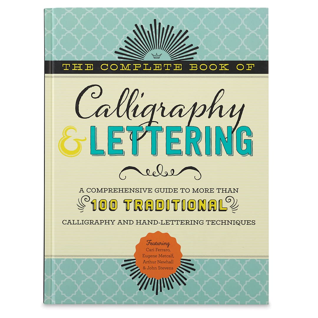 Open in modal - The Complete Book of Calligraphy & Lettering - Front cover of book