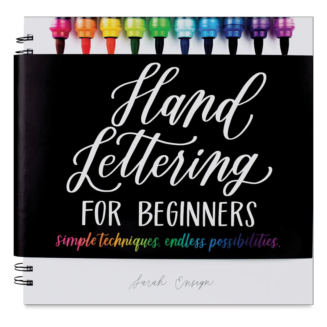 Open in modal - Hand Lettering For Beginners (book cover)