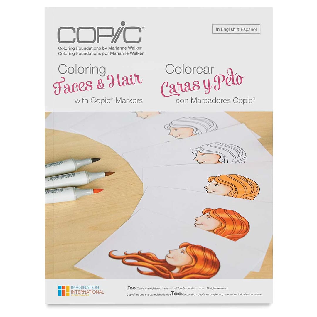 Open in modal - Coloring Faces & Hair with Copic Markers