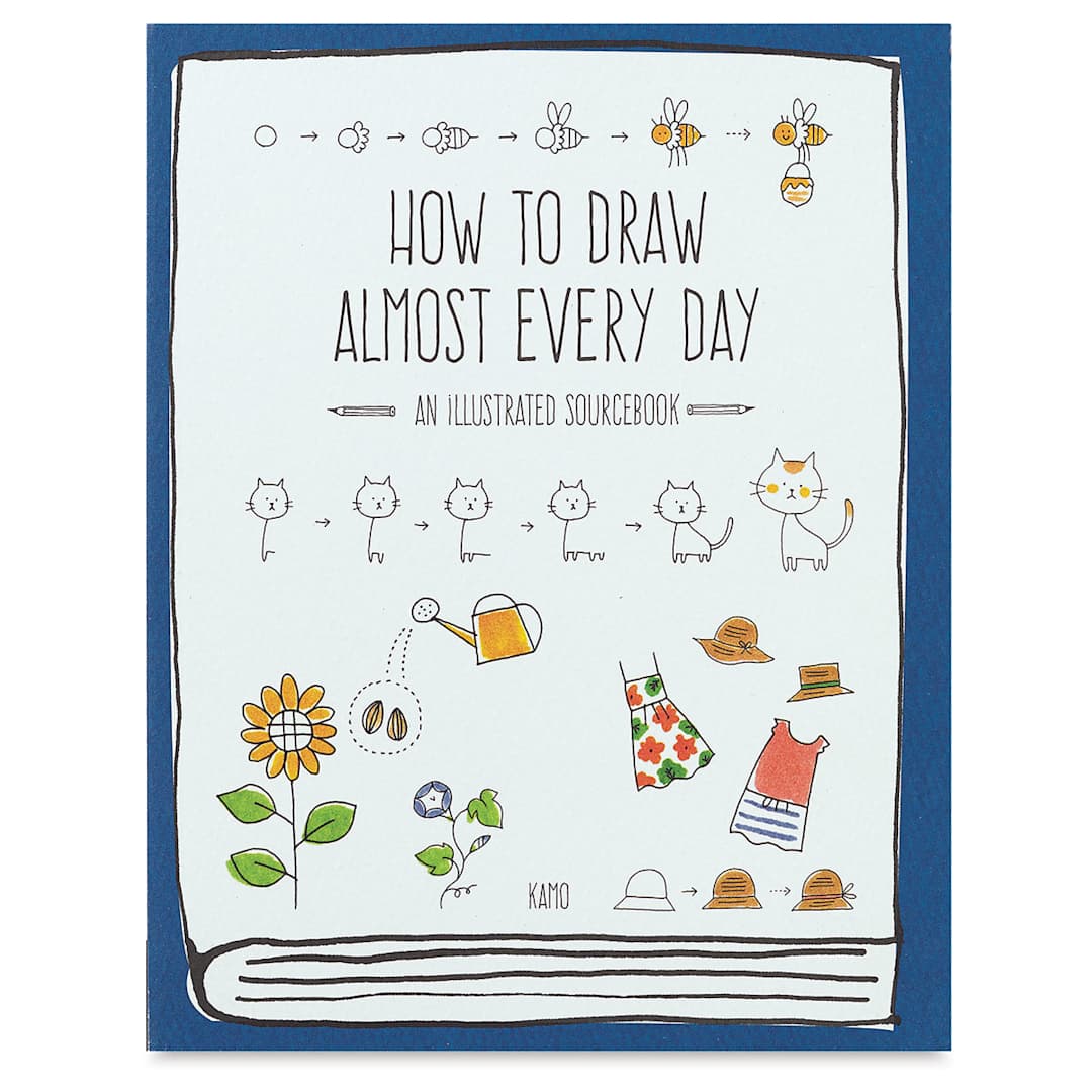 Open in modal - How to Draw Almost Every Day - Front cover of Book
