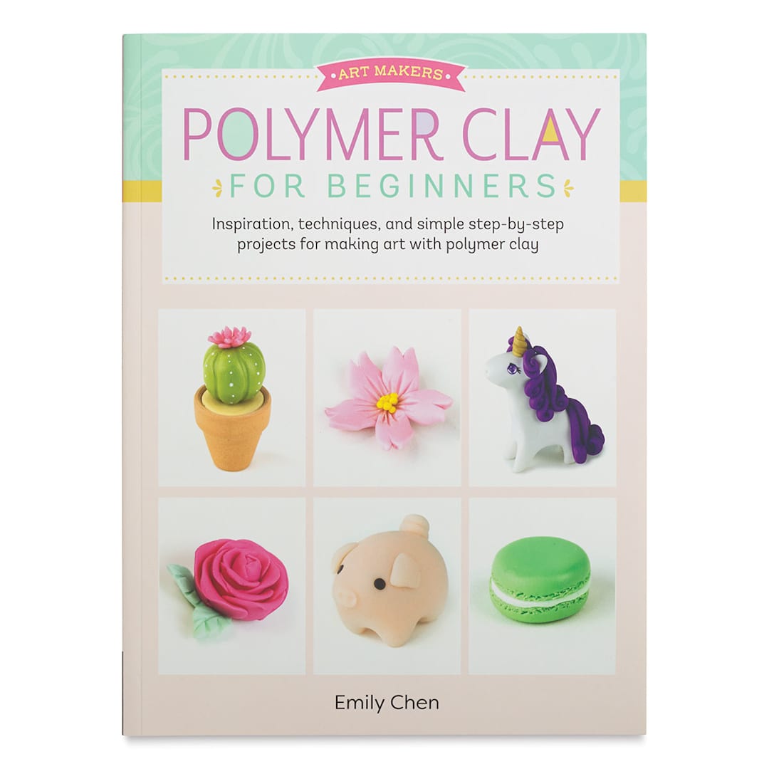 Open in modal - Polymer Clay for Beginners - Front cover of Book
