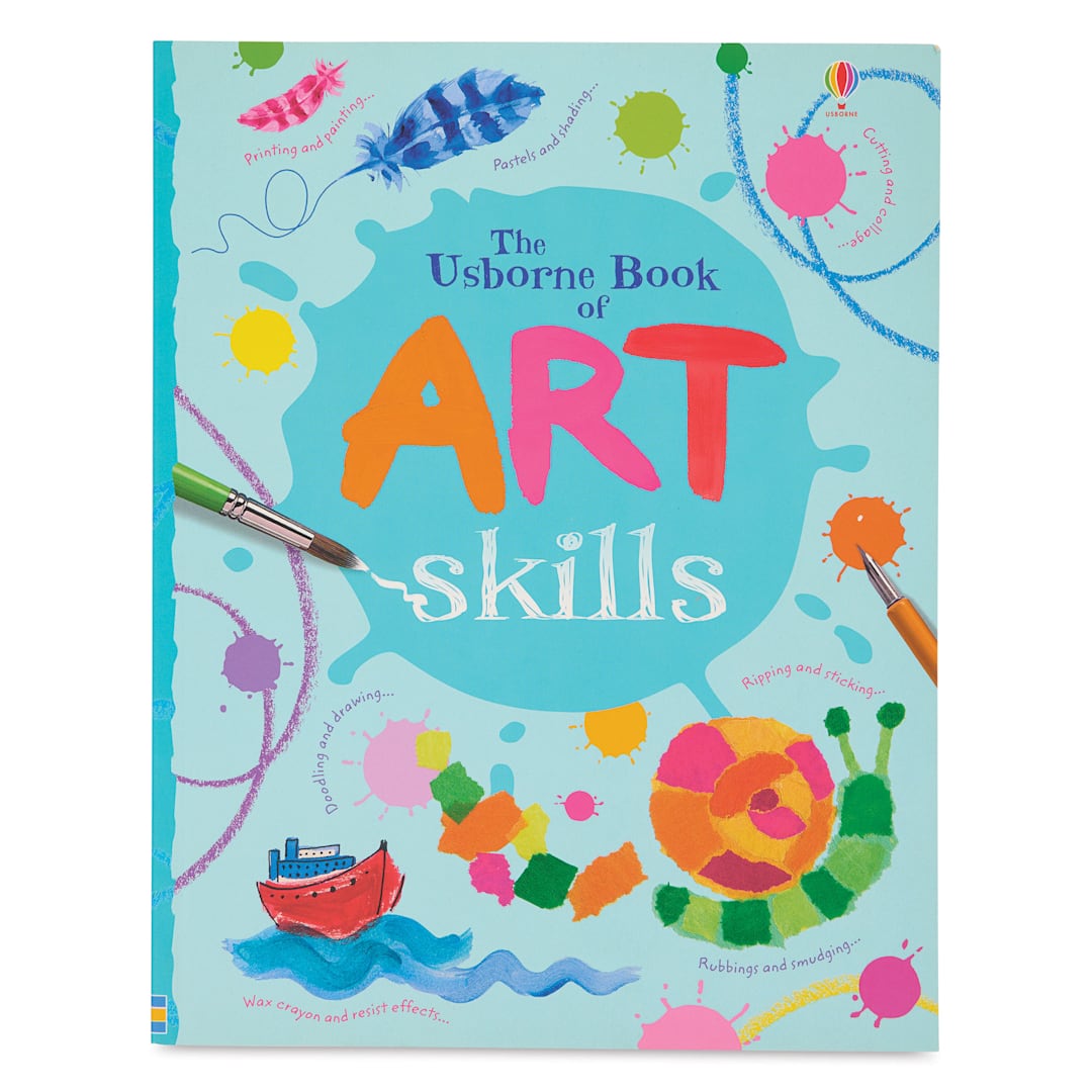 Open in modal - The Usborne Book of Art Skills, front cover