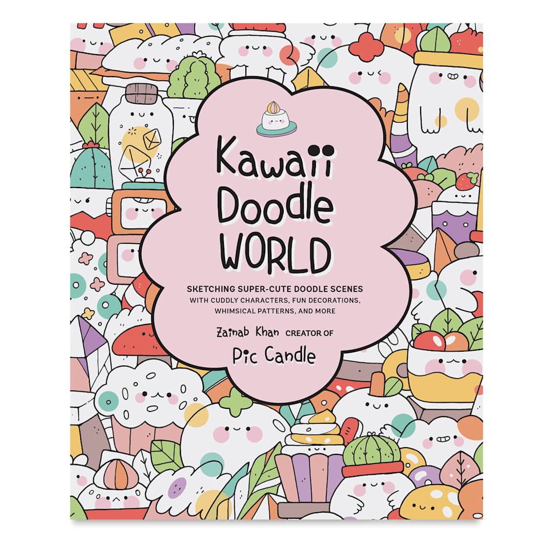 Open in modal - Kawaii Doodle World, Book Cover