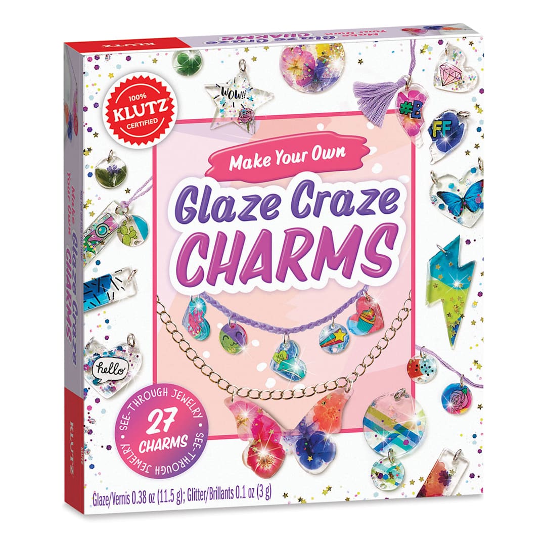Open in modal - Make Your Own Glaze Craze Charms Kit - Front of package
