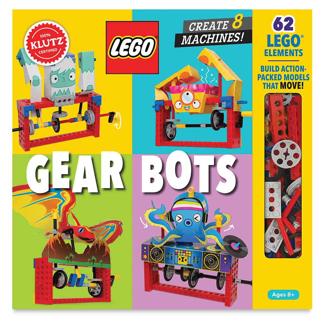 Open in modal - Klutz LEGO Gear Bots Kit, Box